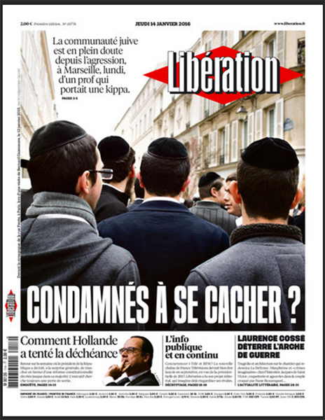 Libération （1月14日付）。