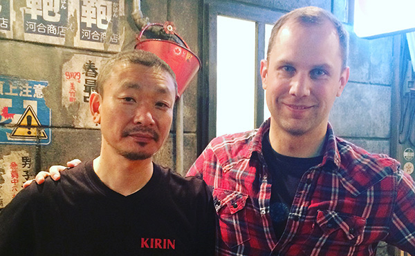 情熱あふれるオーナーのジャンバティストさんとシェフのマサさん