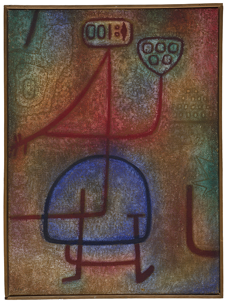 PAUL KLEE La Belle jardinière, 1939 Huile et tempera sur toile de jute - 95 x 71 cm Zentrum Paul Klee, Berne　 © Adagp, Paris 2016