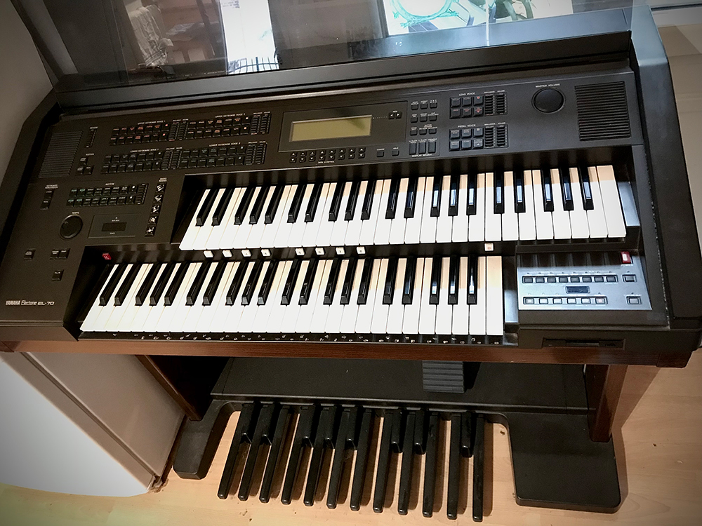 ヤマハ エレクトーン EL90 EL70 ペダルカバー(品) - 鍵盤楽器