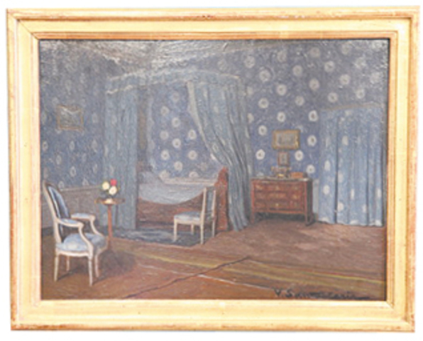 Vincente Santaolaria 『ノアンのジョルジュ・ サンドの寝室』 