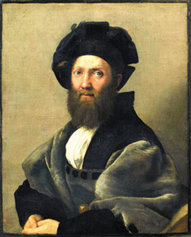 Raphaël, Portrait de Baldassare Castiglione © RMN(Musée du Louvre)/Tony Querrec