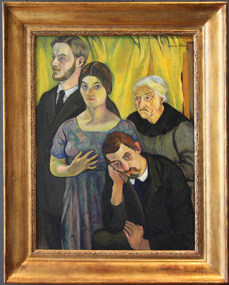 　「家族の肖像」（1912）油彩